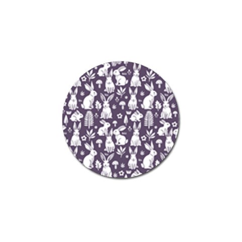 Easter bunny pattern Golf Ball Marker (10 pack) from ArtsNow.com Front