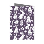 Easter bunny pattern Mini Greeting Cards (Pkg of 8)