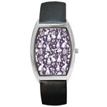 Easter bunny pattern Barrel Style Metal Watch