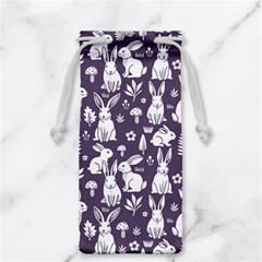 Easter bunny pattern Jewelry Bag from ArtsNow.com Back