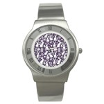 Easter bunny pattern Stainless Steel Watch