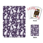 Easter bunny pattern Playing Cards Single Design (Rectangle)