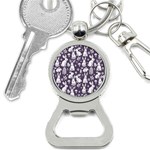 Easter bunny pattern Bottle Opener Key Chain