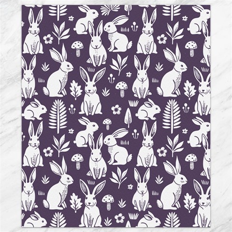 Easter bunny pattern Canvas 8  x 10  from ArtsNow.com 8.15 x9.66  Canvas - 1