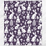 Easter bunny pattern Canvas 8  x 10 