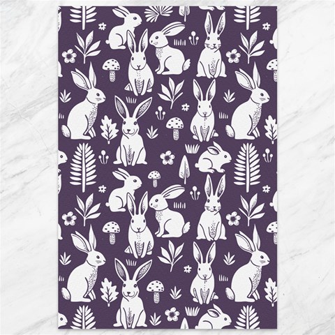Easter bunny pattern Canvas 12  x 18  from ArtsNow.com 11.88 x17.36  Canvas - 1