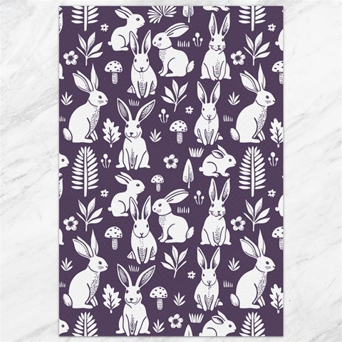 Easter bunny pattern Canvas 20  x 30  from ArtsNow.com 19.62 x28.9  Canvas - 1