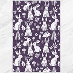 Easter bunny pattern Canvas 24  x 36 