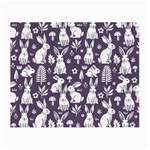 Easter bunny pattern Small Glasses Cloth (2 Sides)