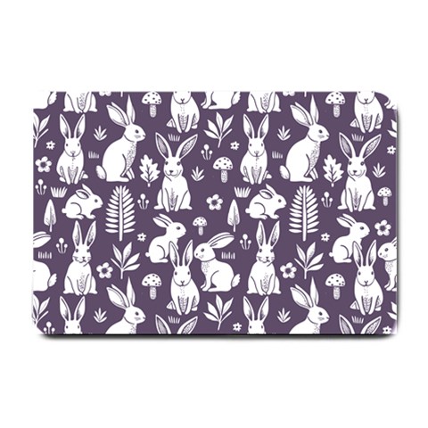 Easter bunny pattern Small Doormat from ArtsNow.com 24 x16  Door Mat