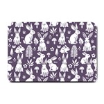 Easter bunny pattern Small Doormat