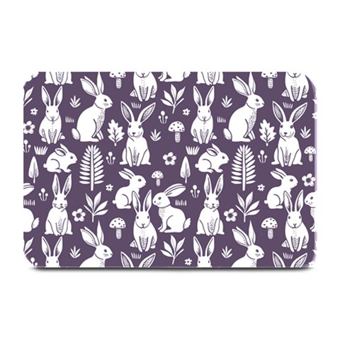 Easter bunny pattern Plate Mats from ArtsNow.com 18 x12  Plate Mat