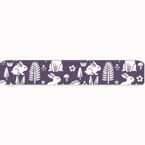 Easter bunny pattern Small Bar Mat from ArtsNow.com 24 x4  Bar Mat