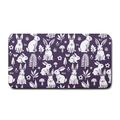 Easter bunny pattern Medium Bar Mat from ArtsNow.com 16 x8.5  Bar Mat