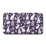 Easter bunny pattern Medium Bar Mat