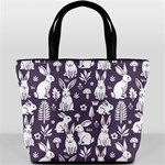 Easter bunny pattern Bucket Bag