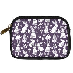 Easter bunny pattern Digital Camera Leather Case from ArtsNow.com Front