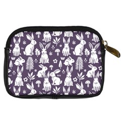 Easter bunny pattern Digital Camera Leather Case from ArtsNow.com Back