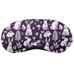 Easter bunny pattern Sleep Mask