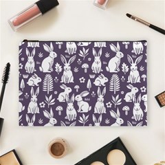 Easter bunny pattern Cosmetic Bag (Large) from ArtsNow.com Front
