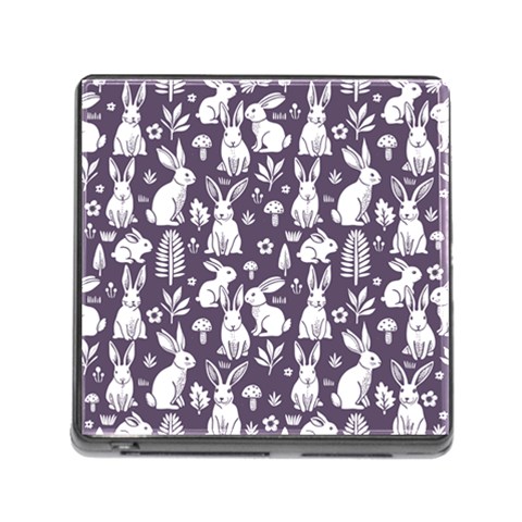 Easter bunny pattern Memory Card Reader (Square 5 Slot) from ArtsNow.com Front