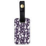 Easter bunny pattern Luggage Tag (one side)