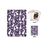 Easter bunny pattern Playing Cards Single Design (Mini)