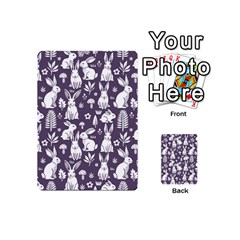 Easter bunny pattern Playing Cards 54 Designs (Mini) from ArtsNow.com Back