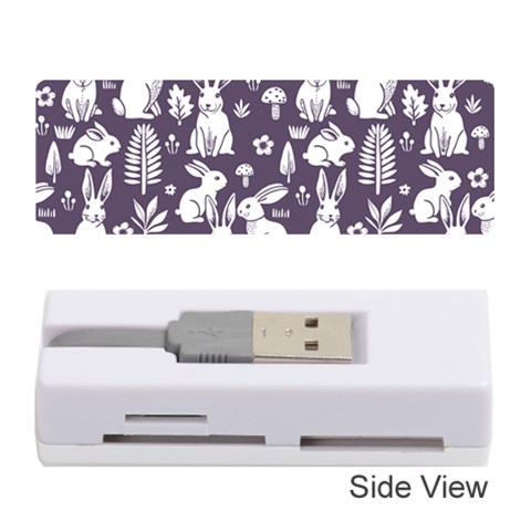 Easter bunny pattern Memory Card Reader (Stick) from ArtsNow.com Front