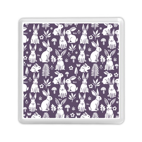 Easter bunny pattern Memory Card Reader (Square) from ArtsNow.com Front
