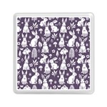 Easter bunny pattern Memory Card Reader (Square)