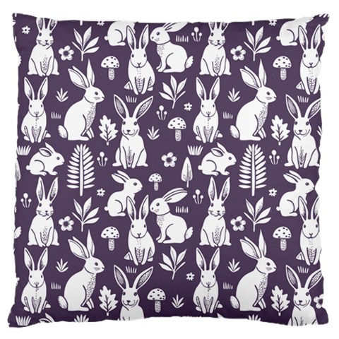 Easter bunny pattern Large Cushion Case (Two Sides) from ArtsNow.com Front