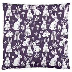 Easter bunny pattern Large Cushion Case (Two Sides) from ArtsNow.com Back