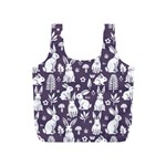 Easter bunny pattern Full Print Recycle Bag (S)