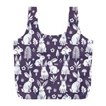 Easter bunny pattern Full Print Recycle Bag (L)