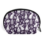 Easter bunny pattern Accessory Pouch (Large)