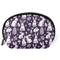 Easter bunny pattern Accessory Pouch (Large) from ArtsNow.com Back