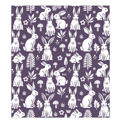 Easter bunny pattern Duvet Cover Double Side (King Size) from ArtsNow.com Front
