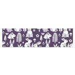 Easter bunny pattern 16 x 60  Oblong Satin Scarf