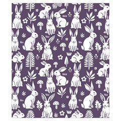 Easter bunny pattern Drawstring Pouch (XS) from ArtsNow.com Front
