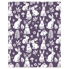 Easter bunny pattern Drawstring Pouch (XL) from ArtsNow.com Back