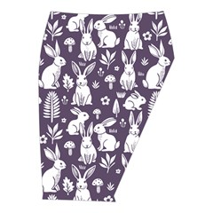 Easter bunny pattern Midi Wrap Pencil Skirt from ArtsNow.com  Front Right 