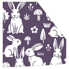Easter bunny pattern Kid s Button Up Puffer Vest from ArtsNow.com Pocket Left