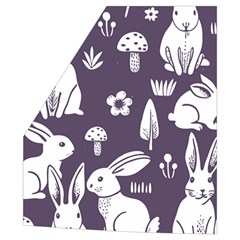 Easter bunny pattern Men s High Neck Button Up Puffer Vest from ArtsNow.com Pocket Right