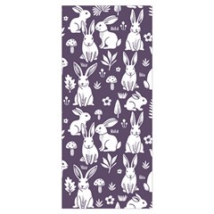 Easter bunny pattern Men s High Neck Button Up Puffer Vest from ArtsNow.com Placket Inside