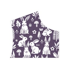 Easter bunny pattern Women s Button Up Vest from ArtsNow.com Top Right