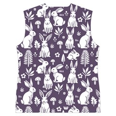 Easter bunny pattern Women s Button Up Vest from ArtsNow.com Back