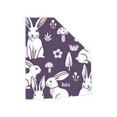 Easter bunny pattern Women s Button Up Vest from ArtsNow.com Left Pocket