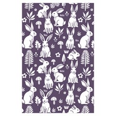 Easter bunny pattern Kids  Hooded Rain Ponchos from ArtsNow.com Front