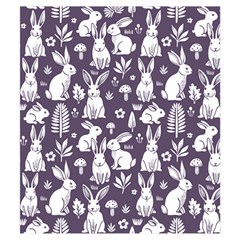 Easter bunny pattern Kids  Hooded Rain Ponchos from ArtsNow.com Pocket